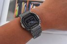 Casio G-Shock GMW-B5000CS-1DR Full Metal Grid Tunnel Black Digital Dial Black Stainless Steel Band-8