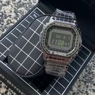 Casio G-Shock GMW-B5000CS-1JR Full Metal Grid Tunnel Digital Dial Black Stainless Steel Band (JDM)-5