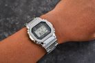 Casio G-Shock GMW-B5000D-1JF Square Tough Solar Black Digital Dial Stainless Steel Band (JDM)-6