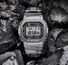 Casio G-Shock GMW-B5000D-1JF Square Tough Solar Black Digital Dial Stainless Steel Band (JDM)-7