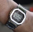 Casio G-Shock GMW-B5000D-1JF Square Tough Solar Black Digital Dial Stainless Steel Band (JDM)-8