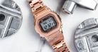 Casio G-Shock GMW-B5000GD-4DR Square Full Metal Solar Digital Dial Rose Gold Stainless Steel Band-5