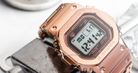 Casio G-Shock GMW-B5000GD-4DR Square Full Metal Solar Digital Dial Rose Gold Stainless Steel Band-7