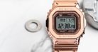 Casio G-Shock GMW-B5000GD-4DR Square Full Metal Solar Digital Dial Rose Gold Stainless Steel Band-8