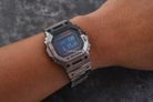 Casio G-Shock GMW-B5000TVB-1DR Virtual World Tough Solar Full Metal Digital Dial Titanium Band-9