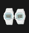 Casio G-Shock LOV-21B-7DR Presents Lovers Collection Digital Dial White Resin Band-0