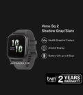 Garmin Venu Sq 2 010-02701-80 Smartwatch Digital Dial Shadow Gray Silicone Strap-0