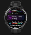 Garmin Forerunner 965 010-02809-80 Smartwatch Digital Dial Black Silicone Strap-2