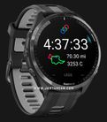 Garmin Forerunner 965 010-02809-80 Smartwatch Digital Dial Black Silicone Strap-6