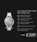 Garmin Lily 2 Classic 010-02839-63 Smartwatch Digital Dial Sage Gray Nylon Strap-0