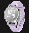 Garmin Lily 2 Active 010-02891-51 Smartwatch Digital Dial Silver with Purple Jasmine Silicone Band-2