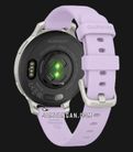 Garmin Lily 2 Active 010-02891-51 Smartwatch Digital Dial Silver with Purple Jasmine Silicone Band-5