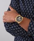 Guess Third Gear GW0334G2 Multifunction Dual Tone Dial Black Silicone Strap-3