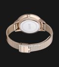Hugo Boss Symphony 1502424 Ladies Black Dial Rose Gold Mesh Strap-2