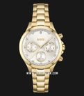 Hugo Boss Hera 1502628 Ladies Silver Dial Gold Stainless Steel Strap-0