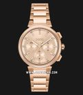 Hugo Boss Multifunction 1502678 Ladies Rose Gold Dial Rose Gold Stainless Steel Strap-0