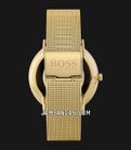 Hugo Boss 1570152 Ladies Gift Set Black Dial Gold Mesh Strap-2
