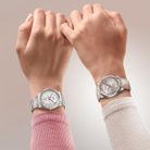 Mido Commander M021.207.11.106.00 Lady Silver Diamonds MOP Dial Stainless Steel Strap-4