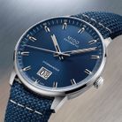 Mido Commander M021.626.17.041.00 Big Date Blue Dial Blue Fabric Strap-4