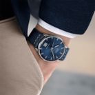 Mido Commander M021.626.17.041.00 Big Date Blue Dial Blue Fabric Strap-6
