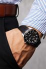 MIDO Ocean Star M026.430.17.051.00 Caliber 80 Automatic Black Dial Black Rubber Strap-5