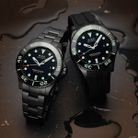 MIDO Ocean Star M026.608.33.051.00 COSC 600 Chronometer Black Dial St. Steel Strap + Extra Strap-6