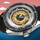 MIDO Ocean Star M026.829.17.051.00 Decompression Worldtimer Black Dial Rubber Strap + Extra Strap-6