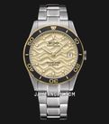 Mido Ocean Star 39 M026.907.21.021.00 80th Anniversary Champagne Pattern Dial St. Steel Strap-0