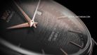 MIDO Baroncelli M027.408.16.061.00 Chronometer Silicon Automatic Anthracite Dial Brown Leather Strap-4
