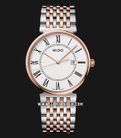 Mido M033.410.22.013.00 Dorada Men White Dial Dual Tone Stainless Steel Strap-0