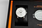 MIDO Baroncelli M037.407.16.261.00 20th Anniversary Ivory Dial Black Leather Strap LIMITED EDITION-4