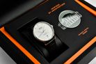 MIDO Baroncelli M037.407.16.261.00 20th Anniversary Ivory Dial Black Leather Strap LIMITED EDITION-5