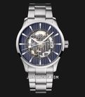 MIDO Multifort M038.436.11.041.00 Skeleton Vertigo Automatic Blue Dial Stainless Steel Strap-0
