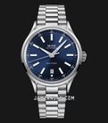 MIDO Multifort M040.407.11.041.00 Patrimony Powerwind Blue Dial Stainless Steel Strap-0