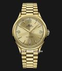 MIDO Multifort Powerwind M040.407.33.027.00 Champagne Dial Yellow Gold Stainless Steel Strap-0