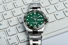 MIDO Ocean Star 200C M042.430.11.091.00 Men Automatic Green Dial Stainless Steel Strap-5