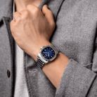 MIDO Multifort TV Big Date M049.526.11.041.00 Blue Dial Stainless Steel Strap-7