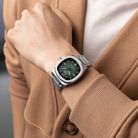 MIDO Multifort TV Big Date M049.526.11.091.00 Green Gradient Dial Stainless Steel Strap-4