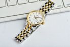 Mido Baroncelli II M7600.9.26.1 Automatic White Dial Dual Tone Stainless Steel Strap-6