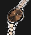 MVMT Profile 28000247-D Maple Frost Brown Dial Dual Tone Stainless Steel Strap-1