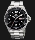 Orient Sport FAA02001B Mako II Automatic Black Dial Stainless Steel Strap-0