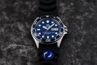 Orient Ray II FAA02008D Automatic Men Blue Dial Black Rubber Strap-5