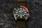 Orient Sports RA-AC0K04E Automatic Green Dial Green Army Nylon Strap-5