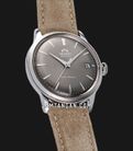 Orient Classic RA-AC0M13N Bambino 38 Automatic Grey Dial Brown Leather Strap (JDM)-1