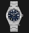 Orient Mako 40 RA-AC0Q02L Men Blue Navy Dial Stainless Steel Strap-0