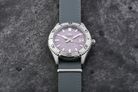 Orient Mako 40 RA-AC0Q07V Men Lilac Dial Grey Leather Strap-5