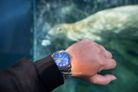 Orient Bambino RA-AG0028L Classic Automatic Men Open Heart Blue Dial Stainless Steel Strap-4
