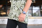 Orient Bambino RA-AG0028L Classic Automatic Men Open Heart Blue Dial Stainless Steel Strap-5
