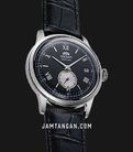 Orient Classic RA-AP0101B Bambino 38 Small Seconds Automatic Black Dial Black Leather Strap-1