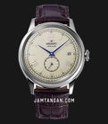 Orient Classic RA-AP0105Y Bambino 38 Small Seconds Automatic Ivory Dial Brown Leather Strap-0